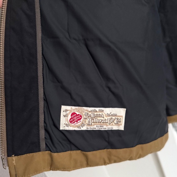 L.L.Bean Upcountry Waxed Cotton Down Jacket Women's 1X NWT British Millerain - Picture 9 of 10